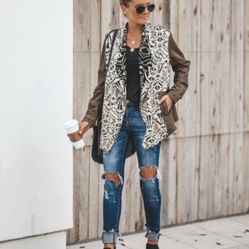 Homeward Tribal Cargo Jacket HP! 🥳 - Picture 3 of 8